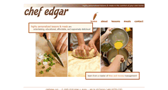 Desktop Screenshot of chefedgar.com